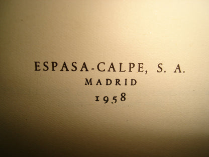 171- Elogio Y Nostalgia De Toledo - G. Marañón - Espasa-Calpe, S. A., 1958