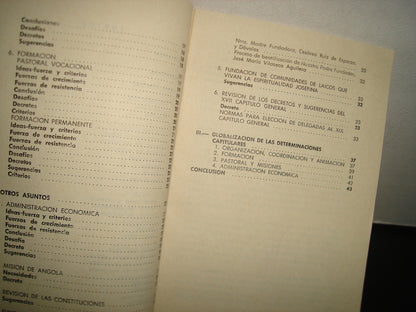 34- Congregación De Hermanas Josefinas. Documento Capitular
