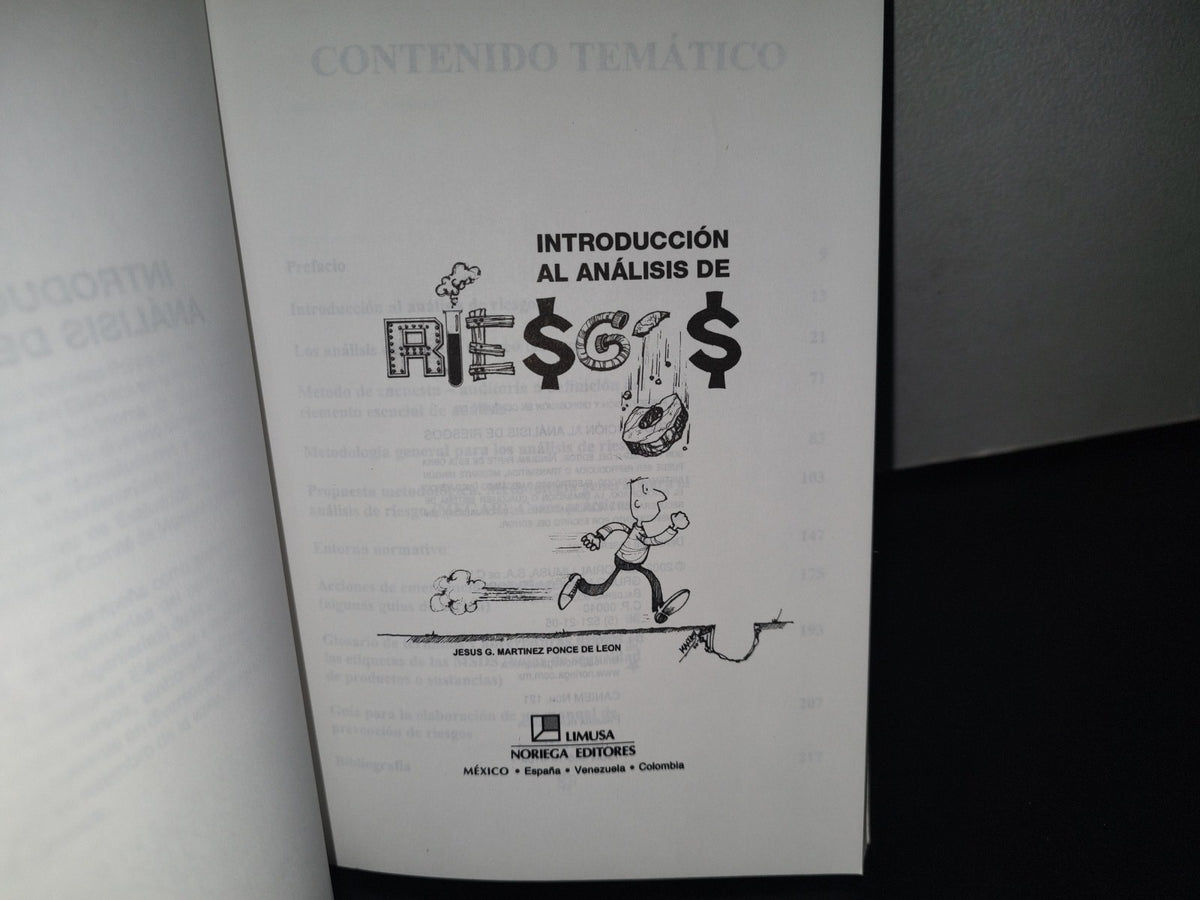 89- Introducción Al Análisis De Riesgos - Jesús G. Martínez Ponce De León - 2002