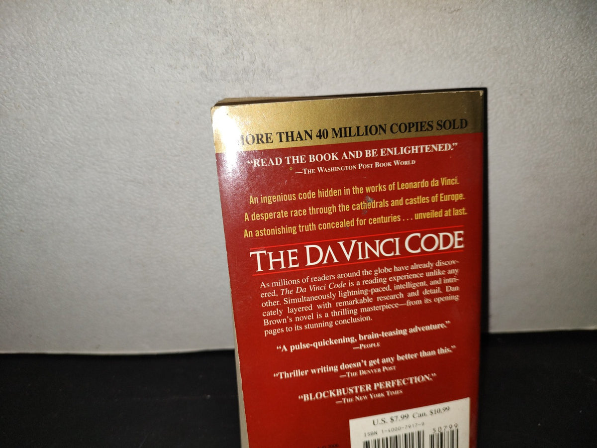 219- The Da Vinci Code - Dan Brown - First Anchor Books Mass-Market Edition, March 2006