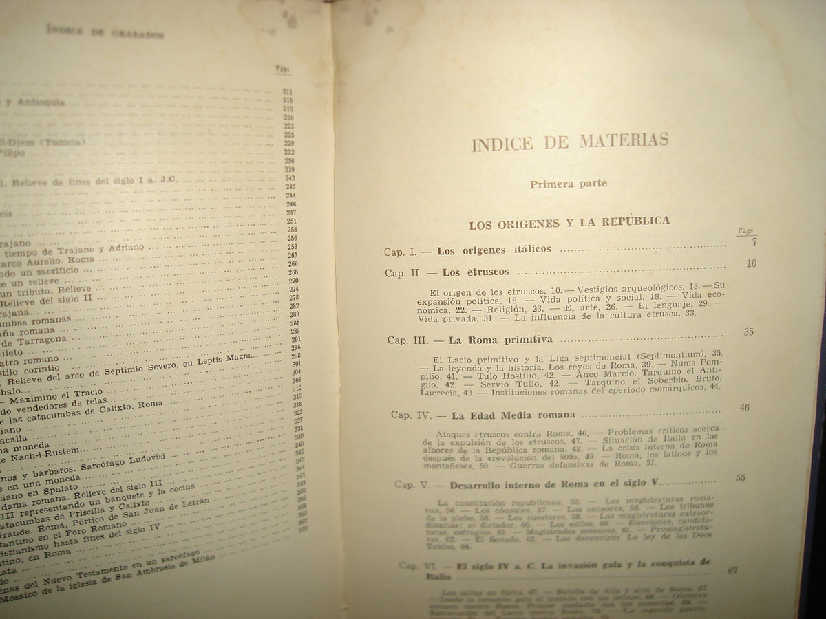 161- Historia De Roma - Luis Pericot García, Rafael Ballester Escalas - 1963