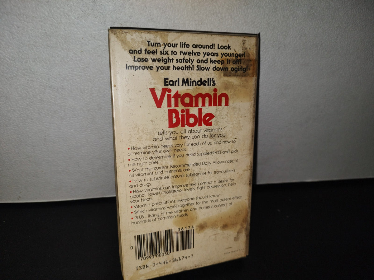 84- Earl Mindlell's Vitamin Bible - First Printing: January 1981