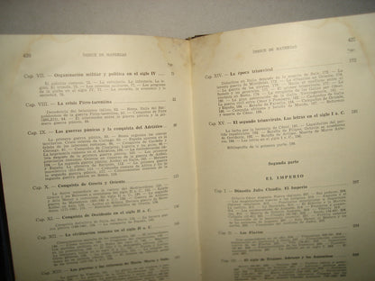 161- Historia De Roma - Luis Pericot García, Rafael Ballester Escalas - 1963