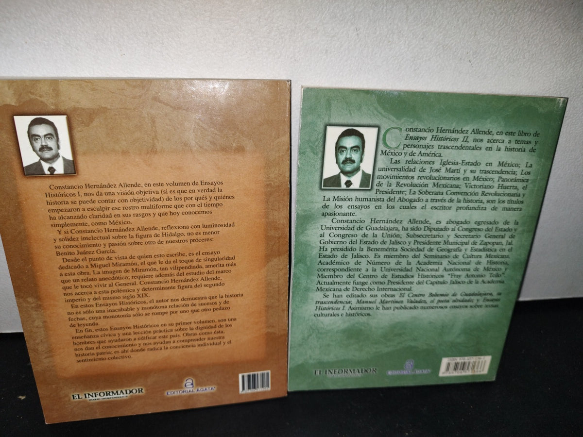 172- Ensayos Históricos - Constancio Hernández Allende - Unión Editorial, Primera Edición, Octubre 2003