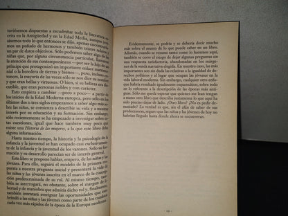 214- Una Hija No Es Un Hijo. La Historia De Las Niñas Desde La Antigüedad Hasta Nuestros Días - Wiebke Von Thadden - Primera Edición 2001