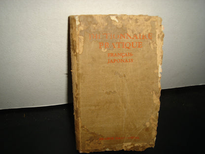 163- Dicicionario Práctico Francés-Japonés - Librairie Hakusuisha - 1971
