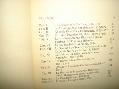 168- Valentín Gomez Farías. La Vida De Un Republicano - C. A. Hutchinson