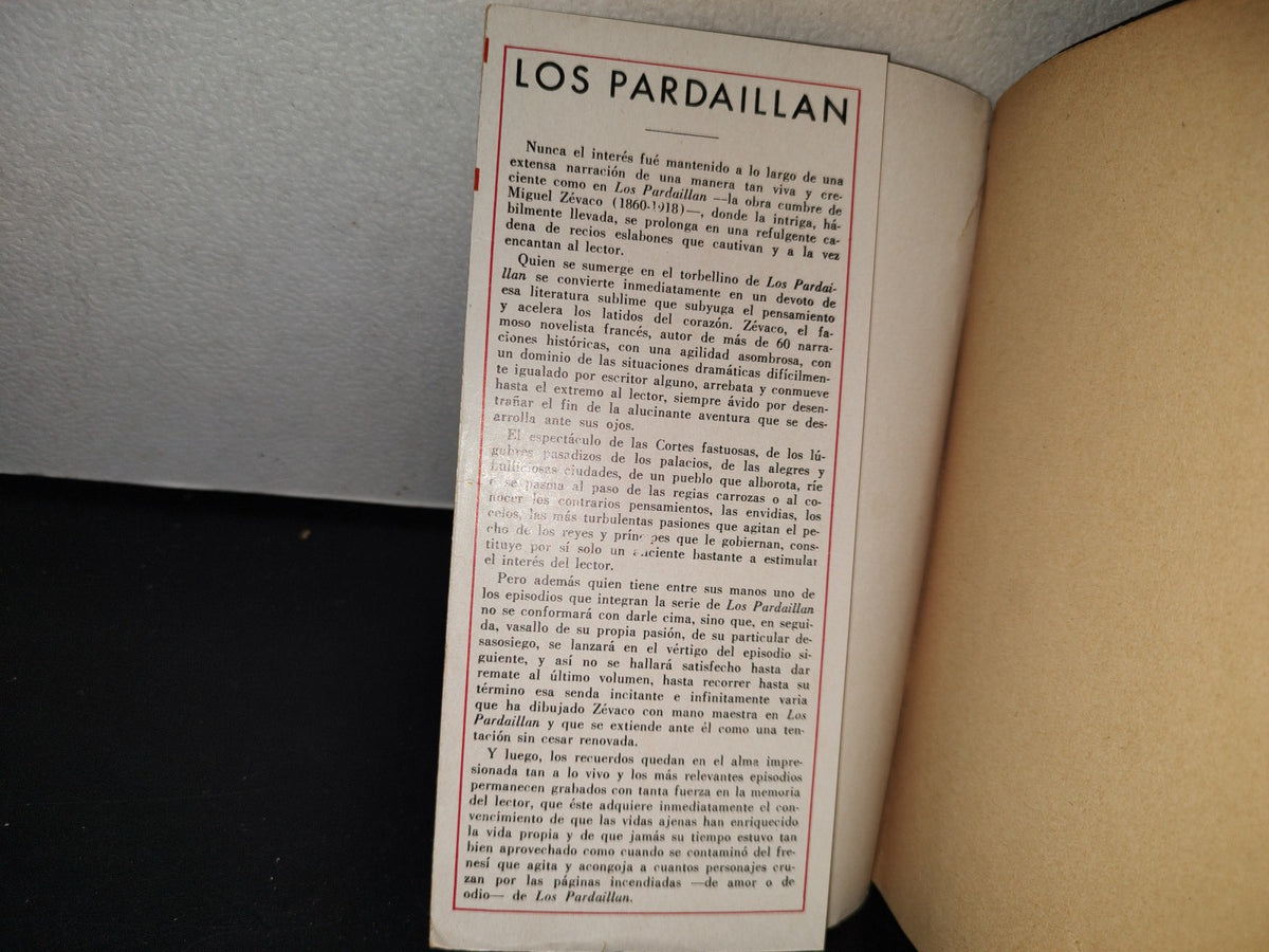192- Los Pardaillán. En Las Garras Del Monstruo - Michel Zevaco - 50'S
