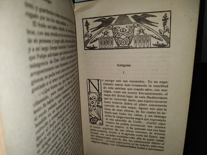 212- Biblioteca Emporium. Un Santo - Pablo Bourget - Gustavo Gili, Editor, 1919