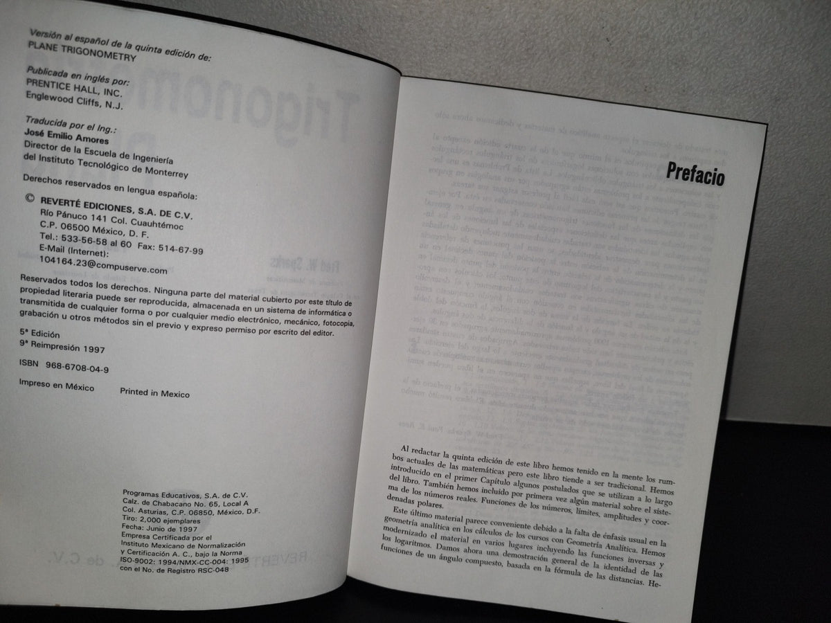 118- Trigonometría - Fred W. Sparks, Paul K. Rees