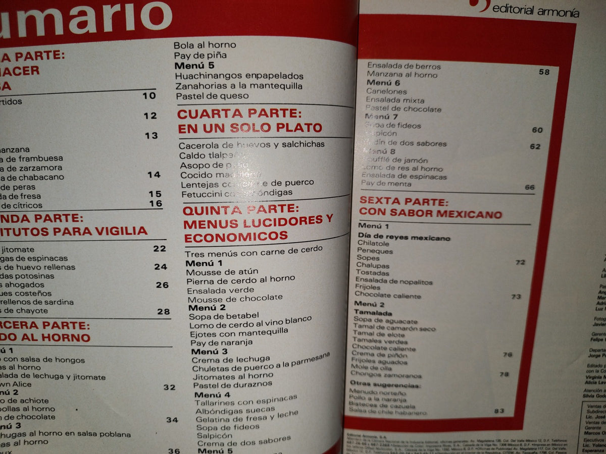 57- Revista Kena. Cocina Rápida 10 - 80'S - 90'S
