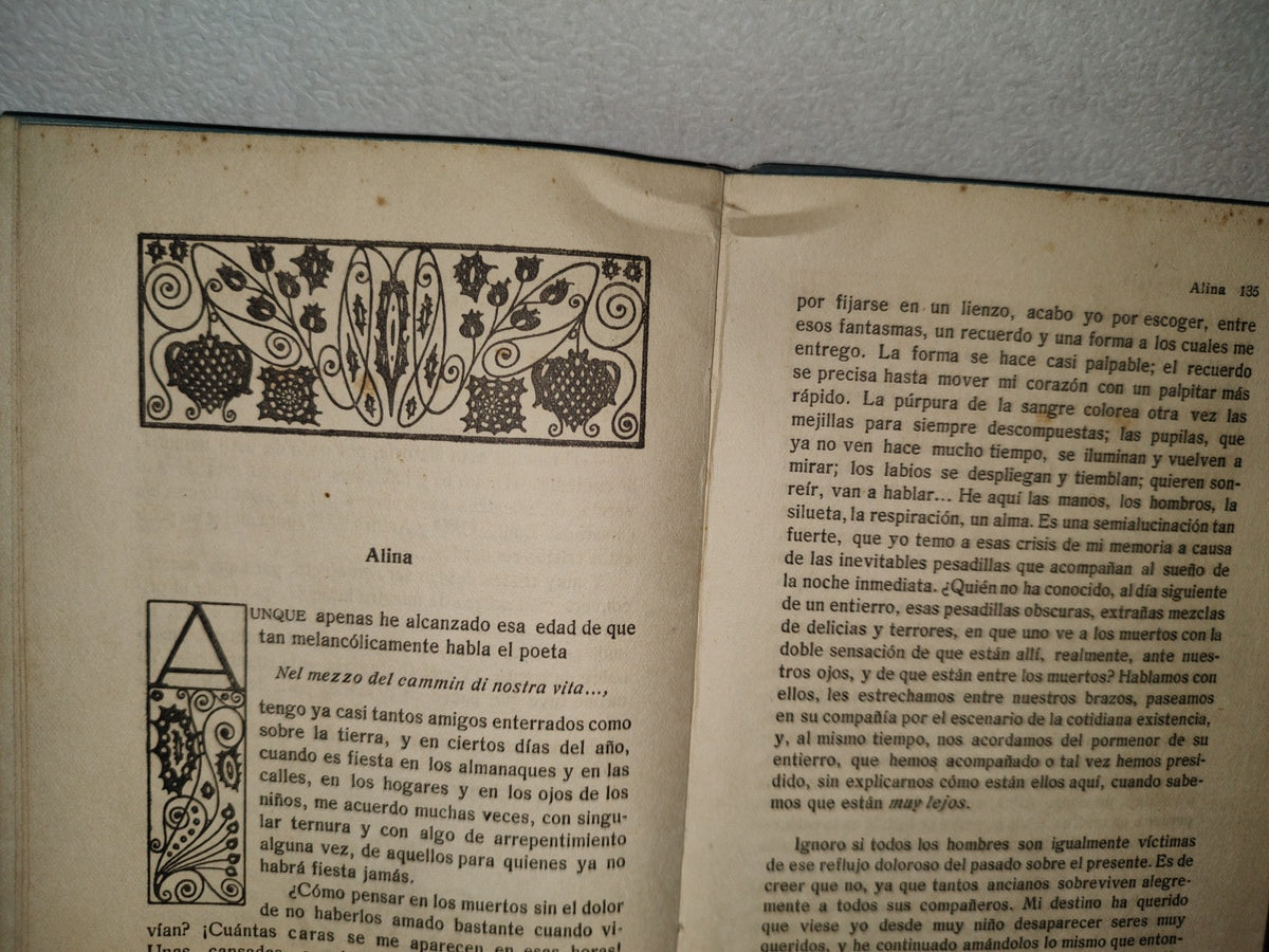 212- Biblioteca Emporium. Un Santo - Pablo Bourget - Gustavo Gili, Editor, 1919