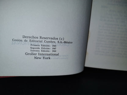 54- Biblioteca Juvenil. Tomo 3. La Isla Misteriosa - Julio Verne - 1968