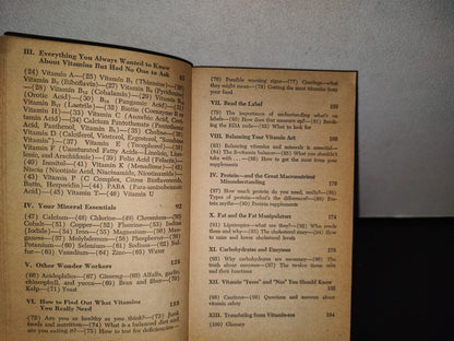 84- Earl Mindlell's Vitamin Bible - First Printing: January 1981