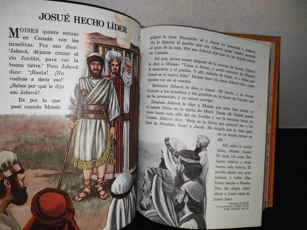 90- Mi Libro De Historias Bíblicas. Watchtower. Testigos De Jehova - Libro Grande - 1978