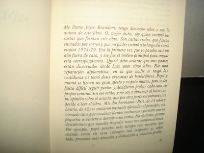 4- Querido Papá: Joyce Brandom - Pomaire. Colección Libre