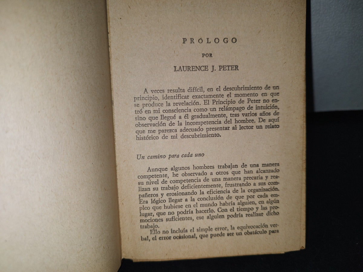 74- El Principio De Peter - Dr. Laurence J. Peter - 1975