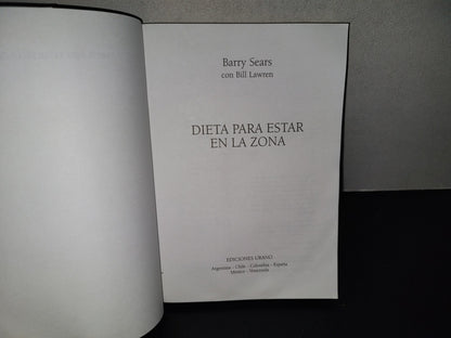 202- Dieta Para Estar En La Zona. Barry Sears Con Bill Lawren