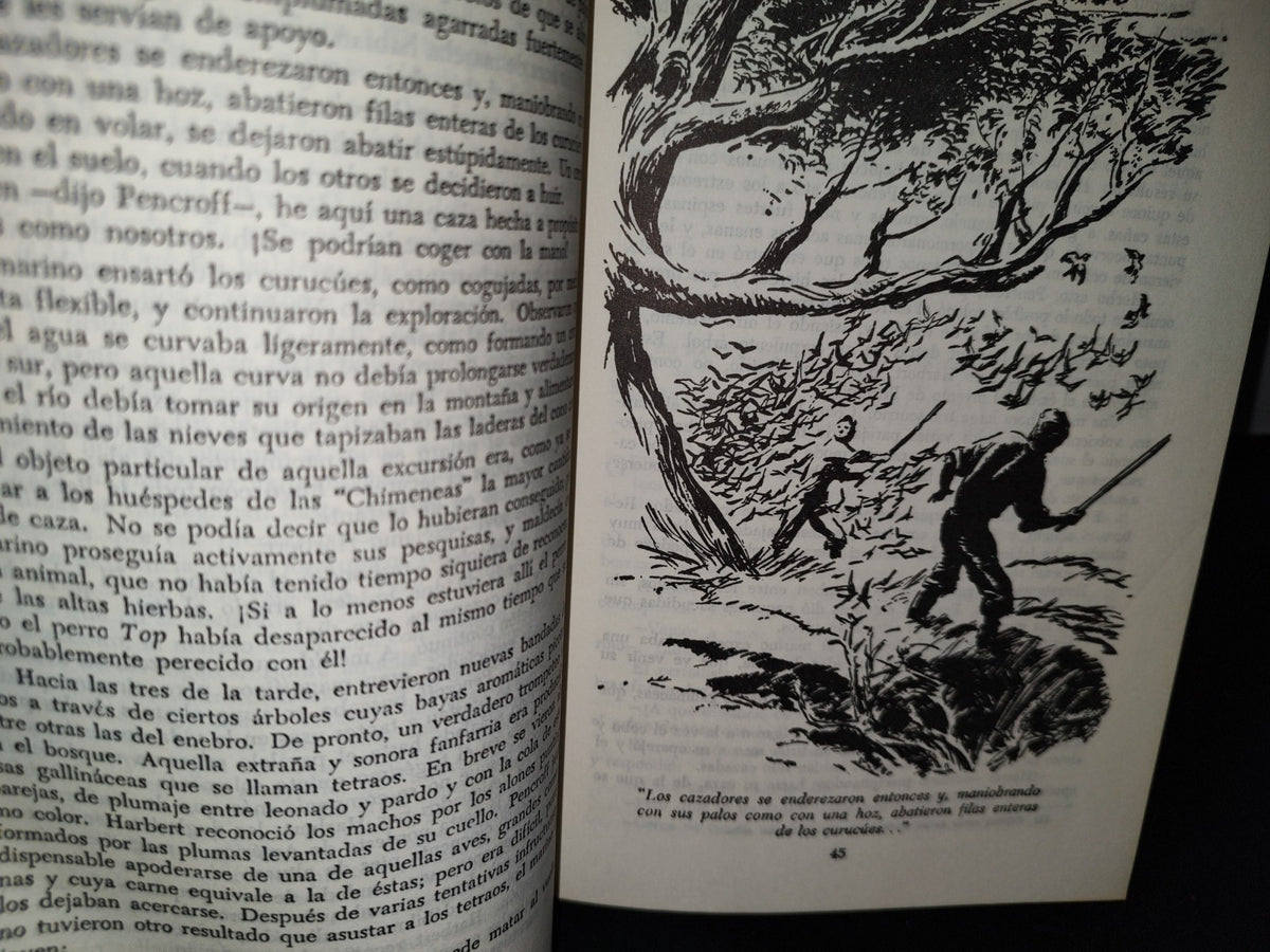 54- Biblioteca Juvenil. Tomo 3. La Isla Misteriosa - Julio Verne - 1968