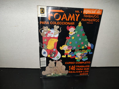 200- Foamy Para Coleccionar. Especial De: Trabajos Navideños. Curso Completo. Vol. 4 - 90's