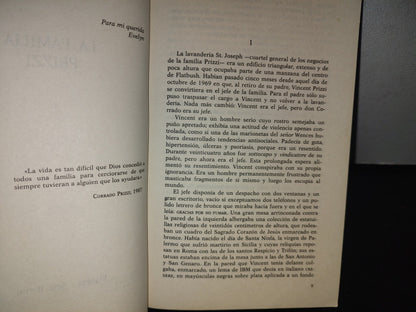 101- La Familia Prizzi - Richard Condon. Planeta / Seix Barral 1988