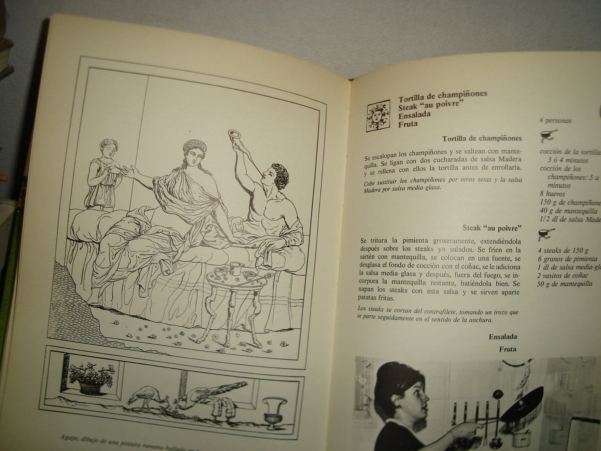 163- El Libro De La Cocina - Colette Lelou - Los 2 Tomos - Ediciones Danae 1969