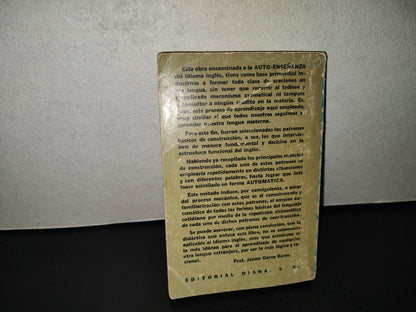 201- Construya En Inglés. Método Autodidáctico - Prof. Jaime Garza Bores - 1970