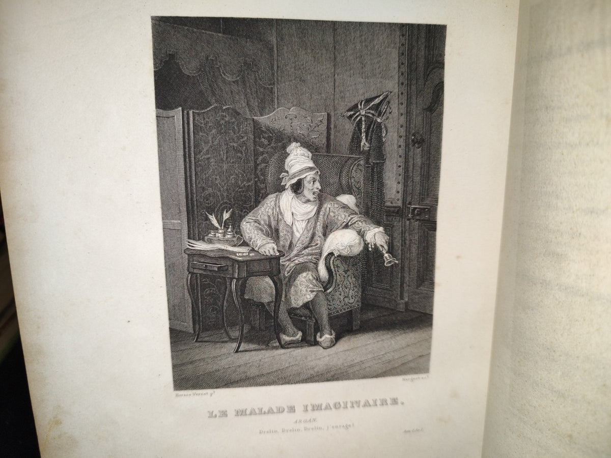 59- Obras Completas De Molière: ŒUvres Complètes De Molière. Par Auger. - Paris, Furne Et Cie. Libraires Éditeurs - 1851