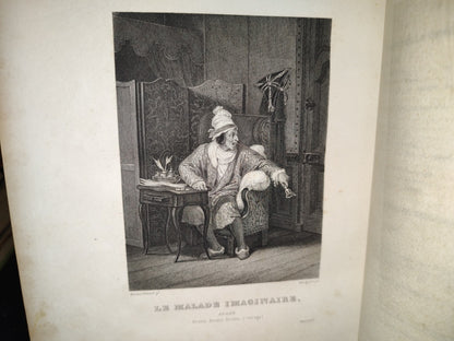 59- Obras Completas De Molière: ŒUvres Complètes De Molière. Par Auger. - Paris, Furne Et Cie. Libraires Éditeurs - 1851