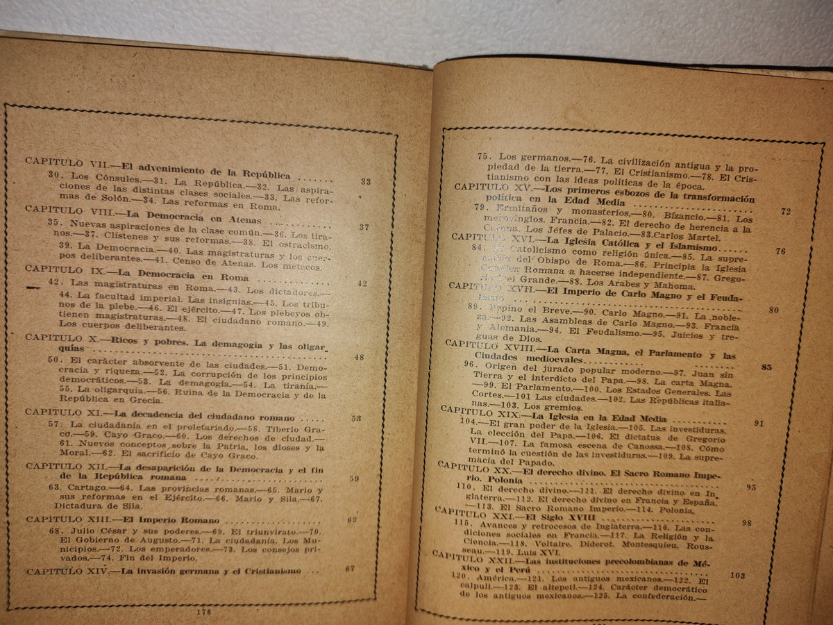212- Principios De Instrucción Cívica. La Organización De Los Gobiernos A Través De La Historia. La Evolución De Los Principios En Que Descansa La Ciudadanía - Enrique Santibáñez - 1928