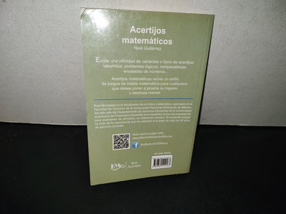 199- Acertijos Matemáticos. Ingeniosos Rompecabezas Matemáticos - Yavé Gutiérrez