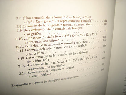 38- Geometría Analítica. Matemáticas - Sep, Seit