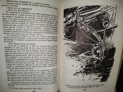 54- Biblioteca Juvenil. Tomo 3. La Isla Misteriosa - Julio Verne - 1968