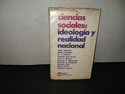 202- Ciencias Sociales: Ideología Y Realidad Nacional - Alain Touraine Y Otros