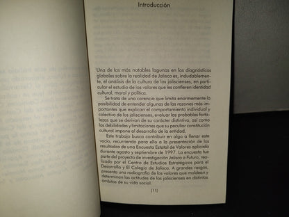 219- Los Valores De Los Jaliscienses - Marco Antonio Cortés Guardado - Primera Edición 1999