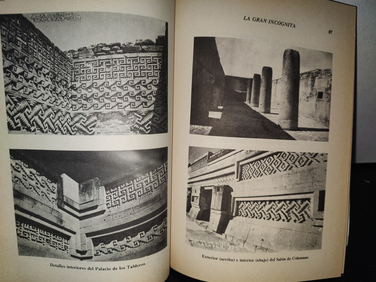90- La Gran Incógnita. Mitlán-Monte Albán - José María Bradomín - Oaxaca, Oax. - 1992