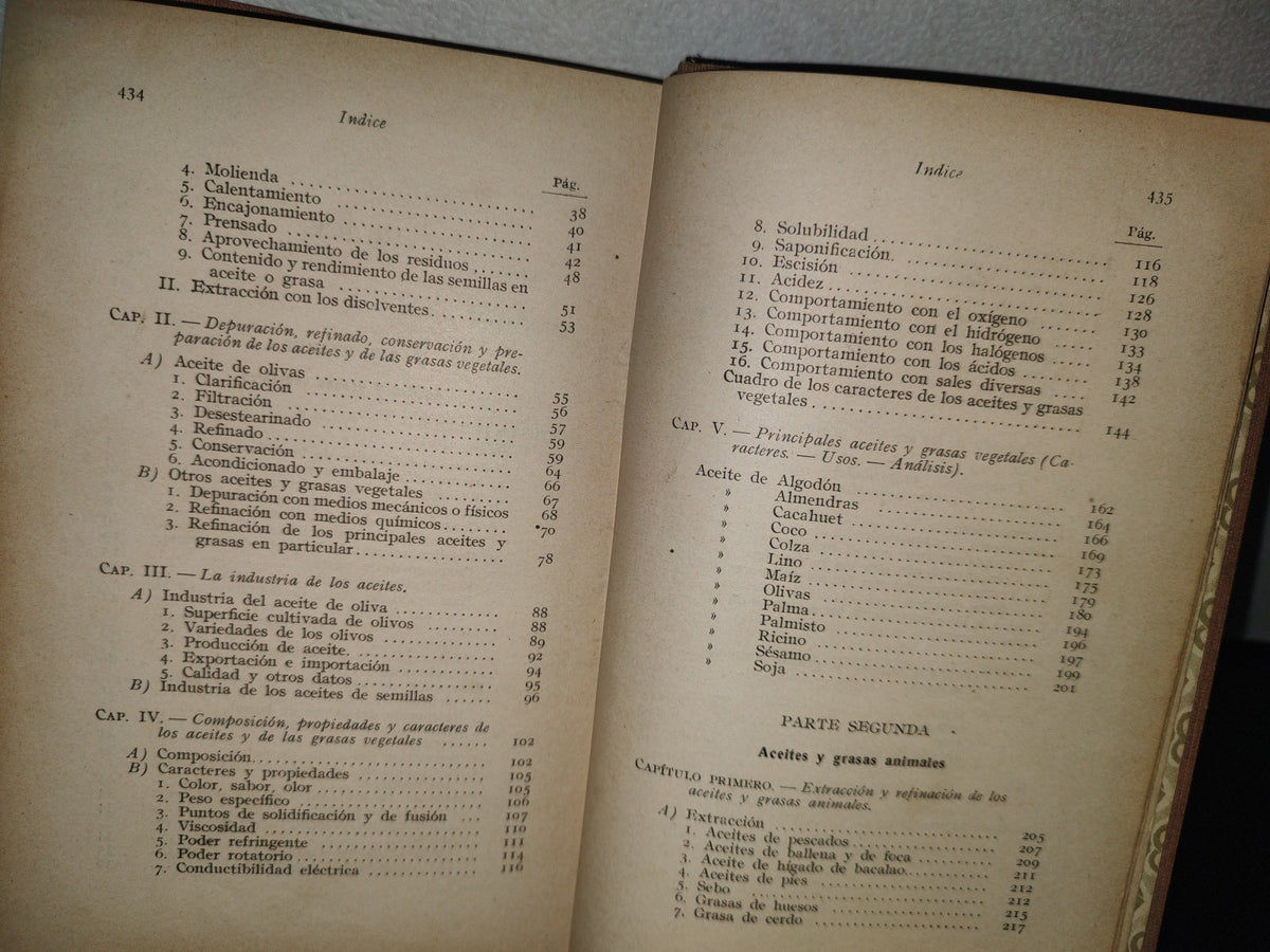 166- Aceites Y Grasas Vegetales, Animales Y Minerales - Dr. Guido Fabris - Barcelona. Gustavo Gili, Editor, 1919