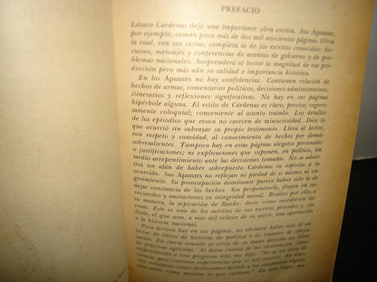 30- Lázaro Cárdenas. Obras. Tomo I. I - Apuntes 1913/1940 - Unam
