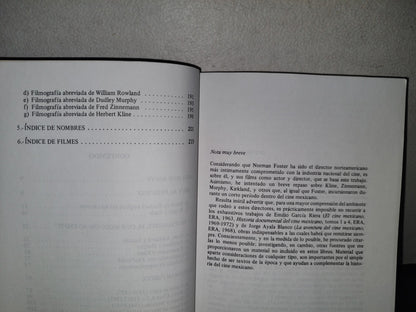 100- Norman Foster Y Los Otros, Directores Norteamericanos En México - Gabriel Ramírez. Universidad Nacional Autónoma De México - Primera Edición 1992