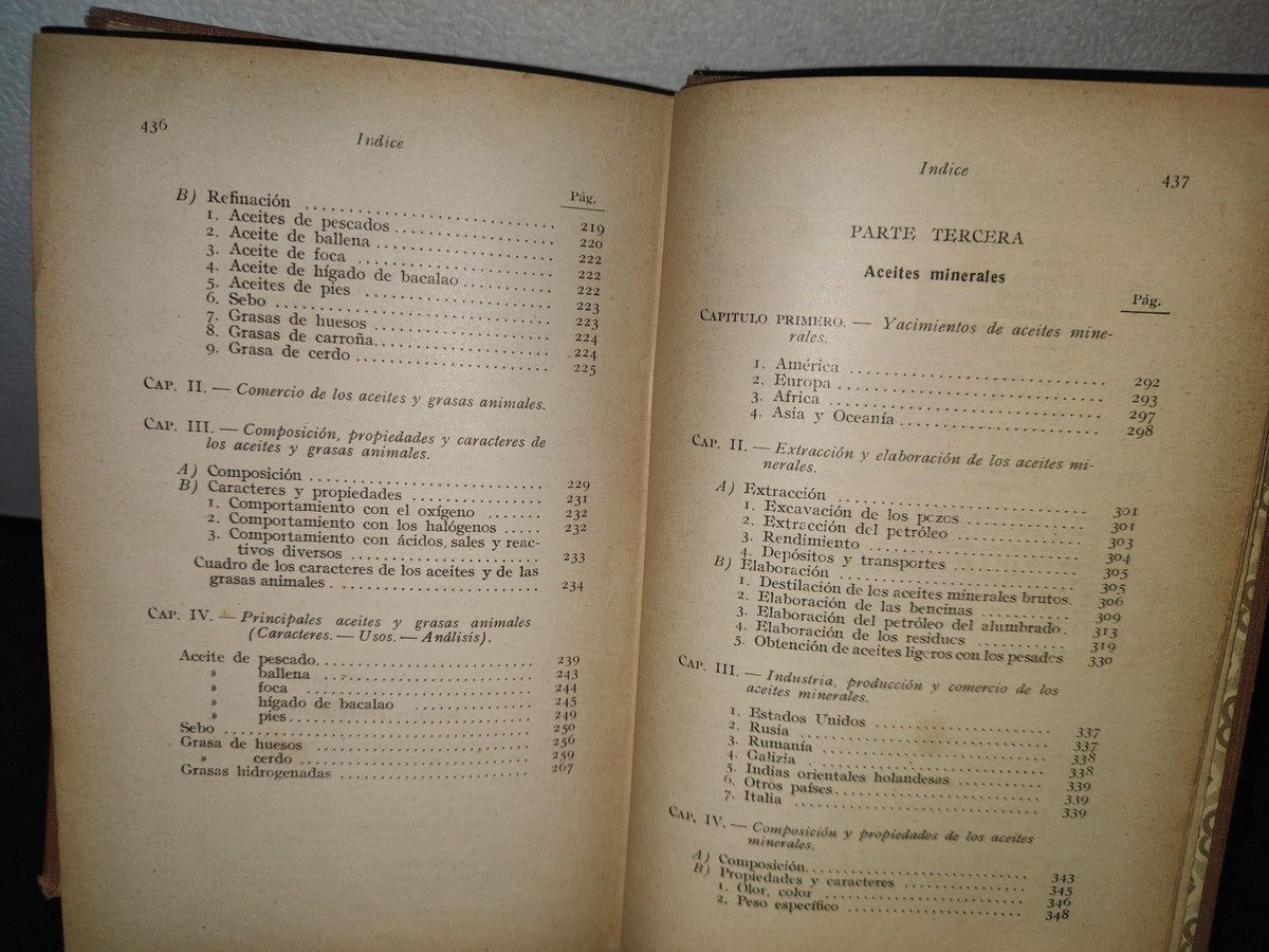 166- Aceites Y Grasas Vegetales, Animales Y Minerales - Dr. Guido Fabris - Barcelona. Gustavo Gili, Editor, 1919