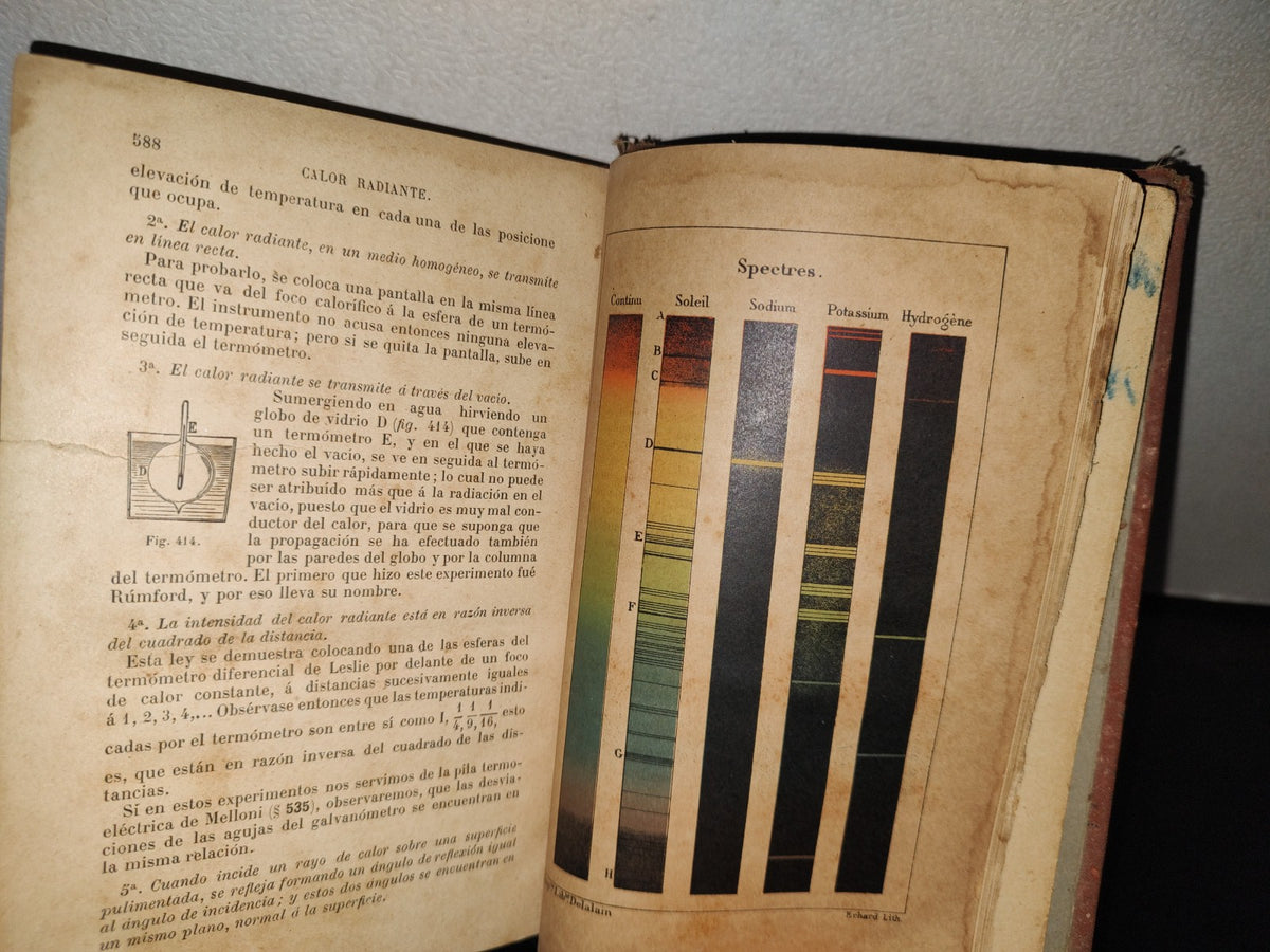 64- Física - J. Langlebert - Librería De La Vda. De Ch. Bouret. 1897