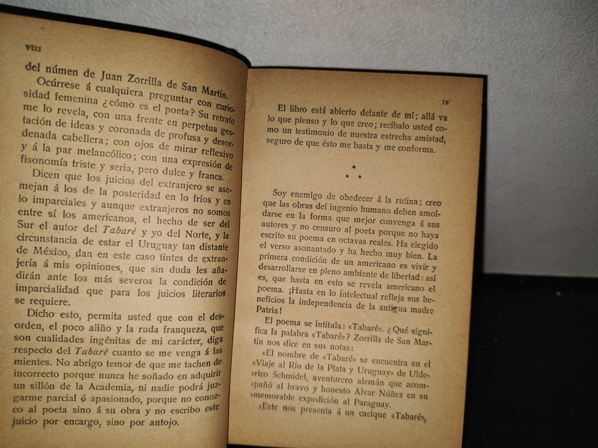 65- Tabaré - Juan De Dios Peza - Buenos Aires. Librería Internacional - 1912