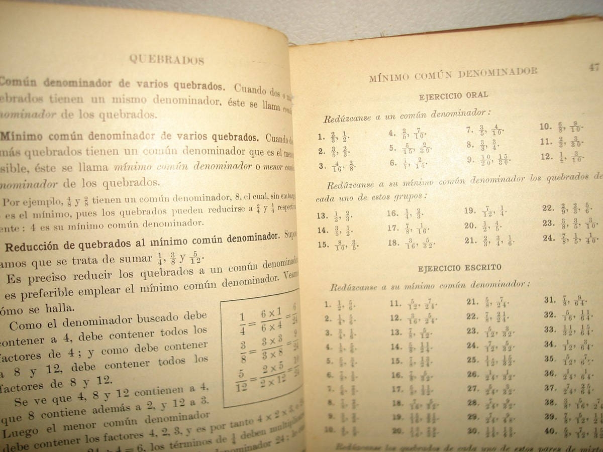 160- Antiguo Libro De Aritmética Moderna - Wenworth Y Smith . Libro II - 1944