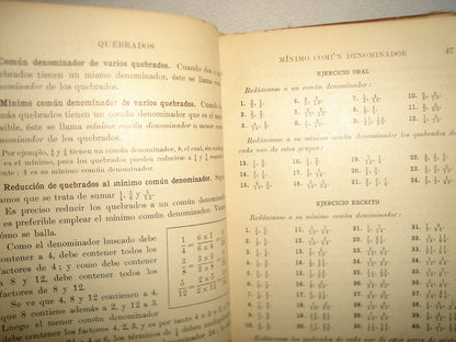 160- Antiguo Libro De Aritmética Moderna - Wenworth Y Smith . Libro II - 1944