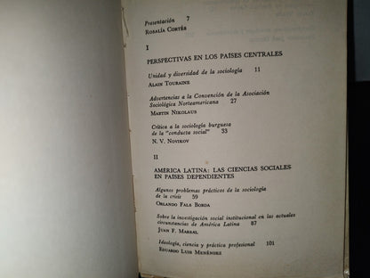 202- Ciencias Sociales: Ideología Y Realidad Nacional - Alain Touraine Y Otros