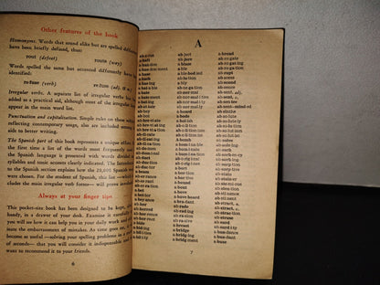 143- Write It Right. Así Se Escribe. The Instant Spelling Dictionary - 1980