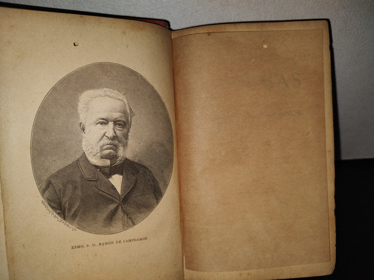 63- Biblioteca Poética. Doloras Y Poemas Por Don Ramón De Campoamor - París. Librería De Garnier Hermanos 1892