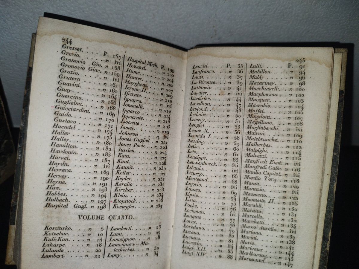 60- Dizionario Istorico Degli Uomini Celebri Di Tutti I Secoli E Di Tutte Le Nazioni - G. M. Olivier-Poli. Milano 1827