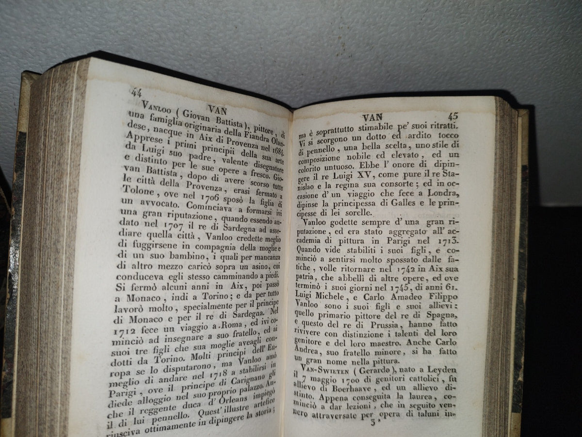 60- Dizionario Istorico Degli Uomini Celebri Di Tutti I Secoli E Di Tutte Le Nazioni - G. M. Olivier-Poli. Milano 1827