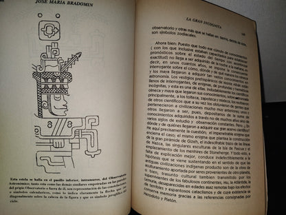 90- La Gran Incógnita. Mitlán-Monte Albán - José María Bradomín - Oaxaca, Oax. - 1992